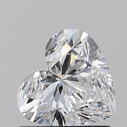 Diament serce, 0.92ct, VVS2, D, GIA 6532291047
