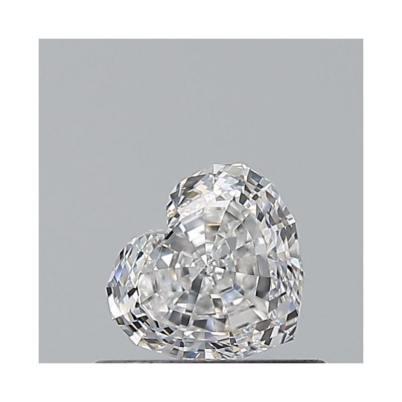 Diament serce, 0.5ct, VVS2, E, GIA 6502657647