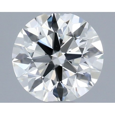 Diament szlif okrągły, 0.53ct, VVS2, I, IGI 743592637