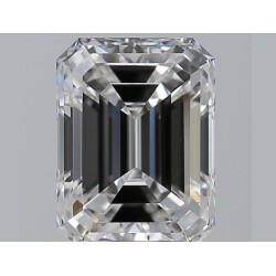 Diament szlif szmaragdowy, 1.51ct, VS2, F, GIA 2436204008