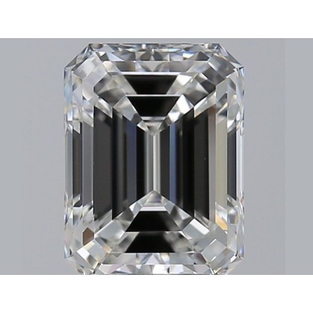 Diament szlif szmaragdowy, 1.51ct, VS2, F, GIA 2436204008