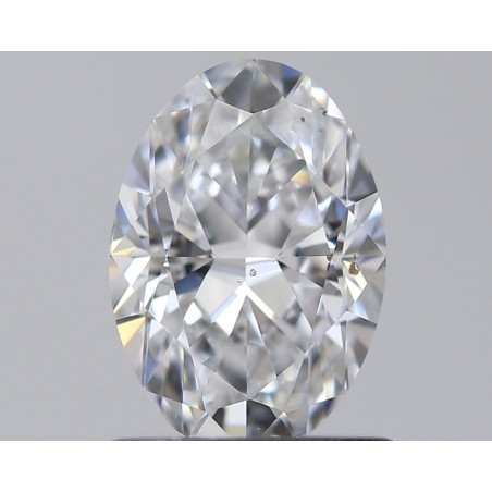 Diament szlif owalny, 0.9ct, SI1, D, GIA 6525301218