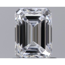 Diament szlif szmaragdowy, 0.8ct, VS1, D, GIA 5526873164
