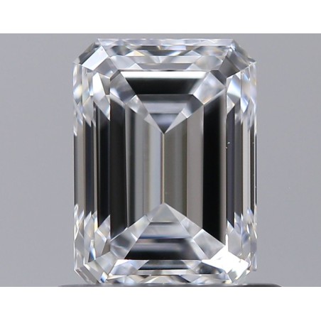 Diament szlif szmaragdowy, 0.8ct, VS1, D, GIA 5526873164