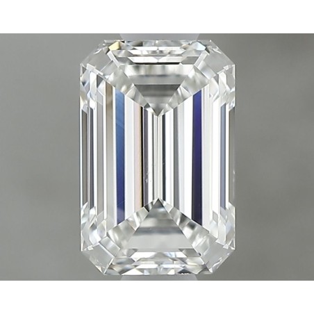 Diament szlif szmaragdowy, 0.7ct, VS2, G, GIA 2527715450