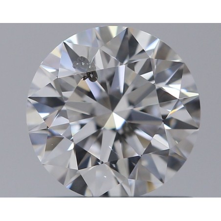 Diament szlif okrągły, 0.71ct, SI2, D, HRD 250000186153