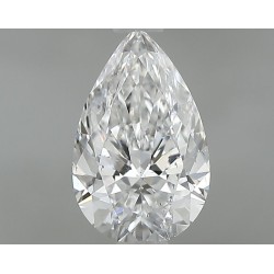 Diament szlif gruszkowy, 0.8ct, SI1, D, GIA 7526944828