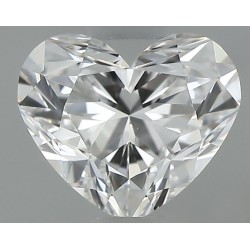 Diament serce, 0.6ct, VS1, E, GIA 5523753096