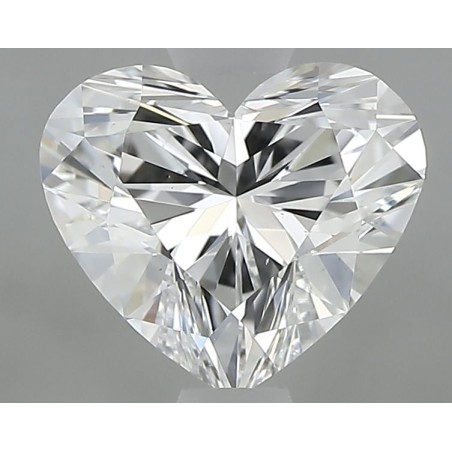 Diament serce, 0.91ct, VS2, D, GIA 6525884958