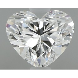 Diament serce, 0.79ct, VVS2, E, GIA 6522977736