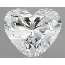 Diament serce, 0.63ct, VS2, F, GIA 3525992891