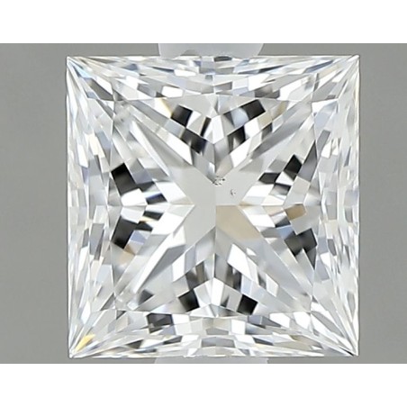 Diament szlif princess, 1ct, VS2, E, GIA 7516868175
