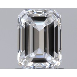 Diament szlif szmaragdowy, 0.9ct, VS1, E, GIA 2527391215