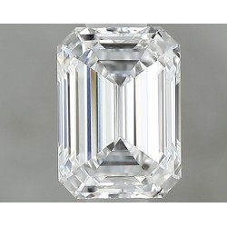 Diament szlif szmaragdowy, 0.6ct, VVS2, D, GIA 7526746166