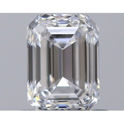 Diament szlif szmaragdowy, 0.71ct, VS1, E, GIA 6535110328