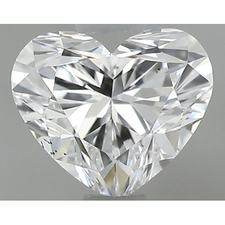 Diament serce, 0.6ct, SI1, D, GIA 2537494269
