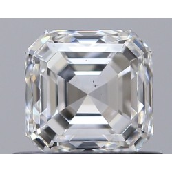 Diament asscher, 0.61ct, SI1, E, GIA 6532096194