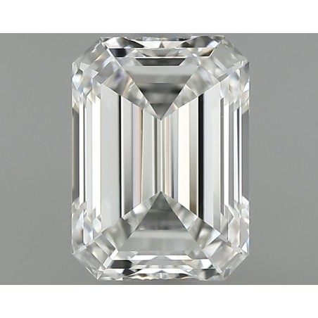 Diament szlif szmaragdowy, 0.8ct, VVS2, H, GIA 6535102855