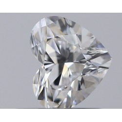 Diament serce, 0.52ct, SI1, E, GIA 7536142635