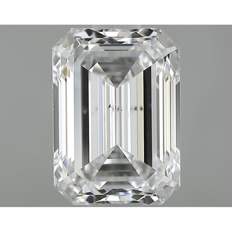 Diament szlif szmaragdowy, 0.9ct, SI2, E, GIA 7536113477