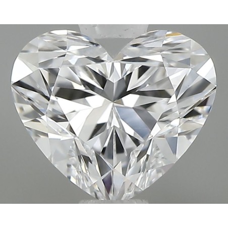 Diament serce, 0.62ct, VS1, D, GIA 1539201037