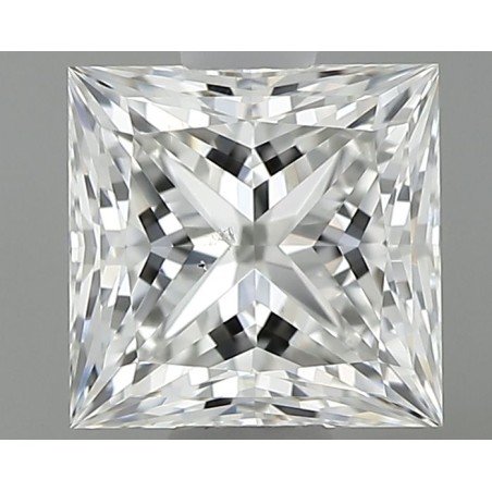 Diament szlif princess, 0.6ct, SI1, I, GIA 6535099732