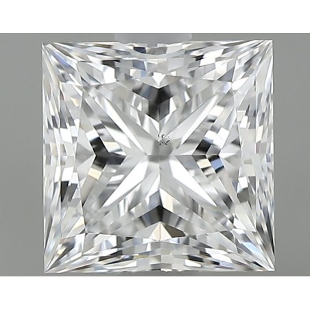 Diament szlif princess, 0.9ct, SI1, D, GIA 6532099997