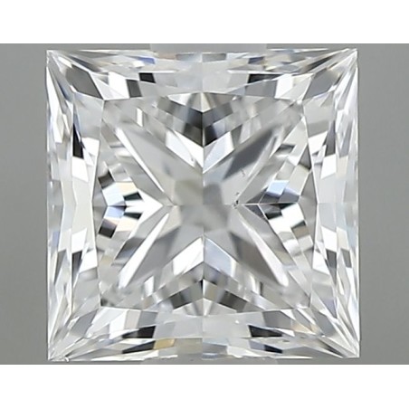 Diament szlif princess, 0.6ct, SI1, D, GIA 7536110287
