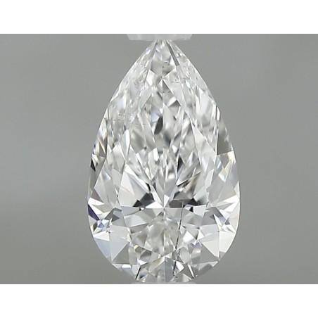 Diament szlif gruszkowy, 0.6ct, SI1, E, GIA 5533184051