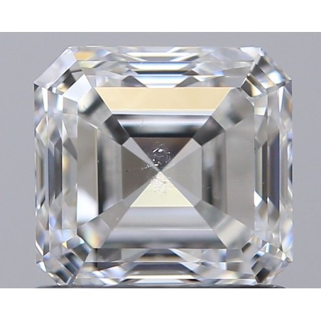 Diament asscher, 1ct, SI1, E, GIA 7531213850