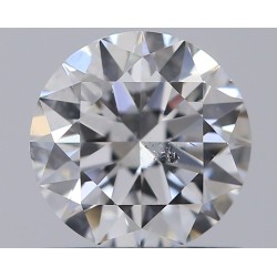 Diament szlif okrągły, 0.7ct, SI2, E, GIA 7538204050