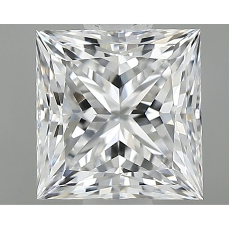 Diament szlif princess, 0.8ct, VS1, D, GIA 6531223575