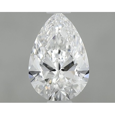 Diament szlif gruszkowy, 0.61ct, VS2, D, GIA 1513600082