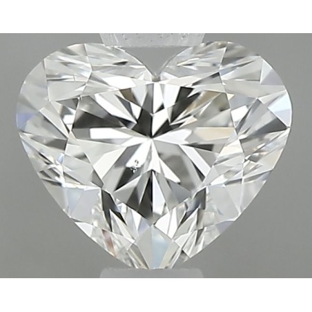 Diament serce, 0.5ct, SI1, H, GIA 6531256035