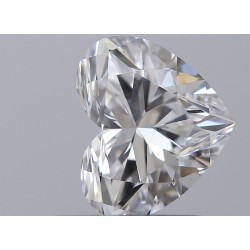 Diament serce, 0.72ct, VS2, D, GIA 2534256554