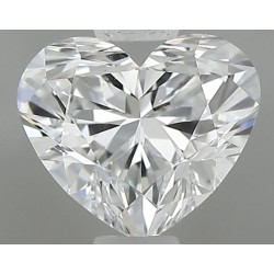 Diament serce, 0.6ct, VS2, E, GIA 7538266267