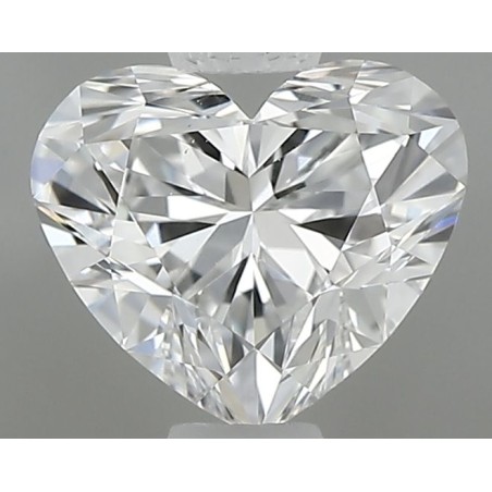 Diament serce, 0.6ct, VS2, E, GIA 7538266267
