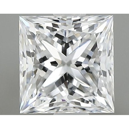 Diament szlif princess, 1ct, VVS1, D, GIA 7538344564