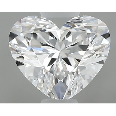 Diament serce, 0.53ct, VVS1, D, GIA 6535356640