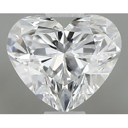 Diament serce, 0.5ct, VS1, D, GIA 3535339194