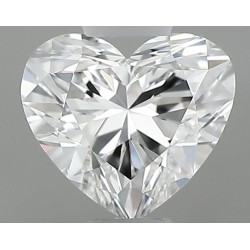 Diament serce, 0.4ct, VVS1, E, GIA 7531382376