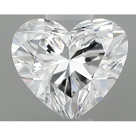 Diament serce, 0.4ct, VVS1, E, GIA 7531382376