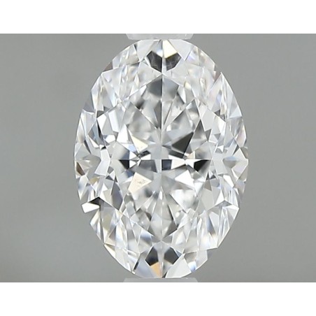 Diament szlif owalny, 0.6ct, SI1, D, GIA 6531278095