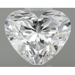 Diament serce, 0.34ct, VVS2, D, GIA 6535470199