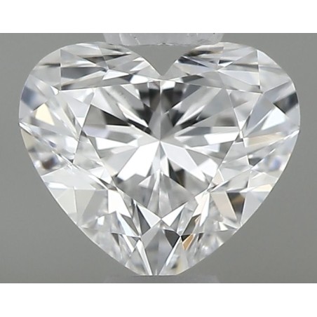 Diament serce, 0.34ct, VVS2, D, GIA 6535470199