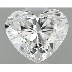 Diament serce, 0.6ct, VS2, G, GIA 5533472898