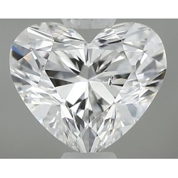 Diament serce, 0.5ct, SI2, E, GIA 6532473083