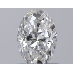 Diament szlif owalny, 0.5ct, VS1, E, GIA 7536606745