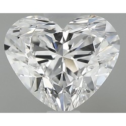 Diament serce, 0.8ct, VS2, D, GIA 2536494146