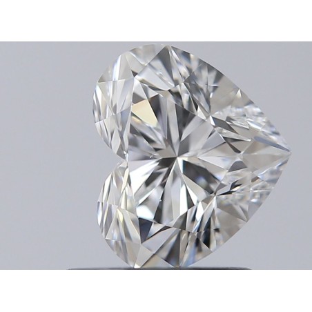 Diament serce, 0.85ct, VS1, F, GIA 7536484457